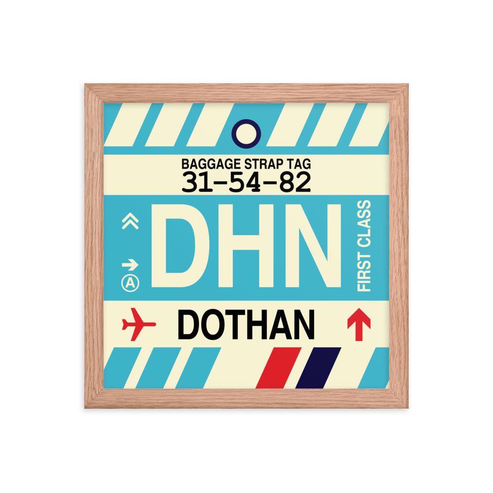 Travel-Themed Framed Print • DHN Dothan • YHM Designs - Image 07
