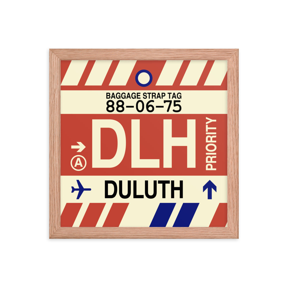 Travel-Themed Framed Print • DLH Duluth • YHM Designs - Image 07