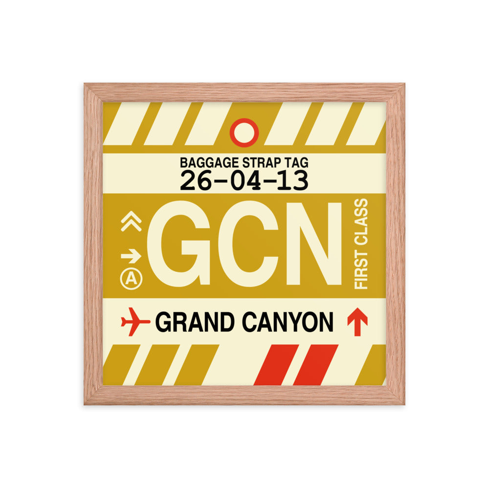 Travel-Themed Framed Print • GCN Grand Canyon • YHM Designs - Image 07