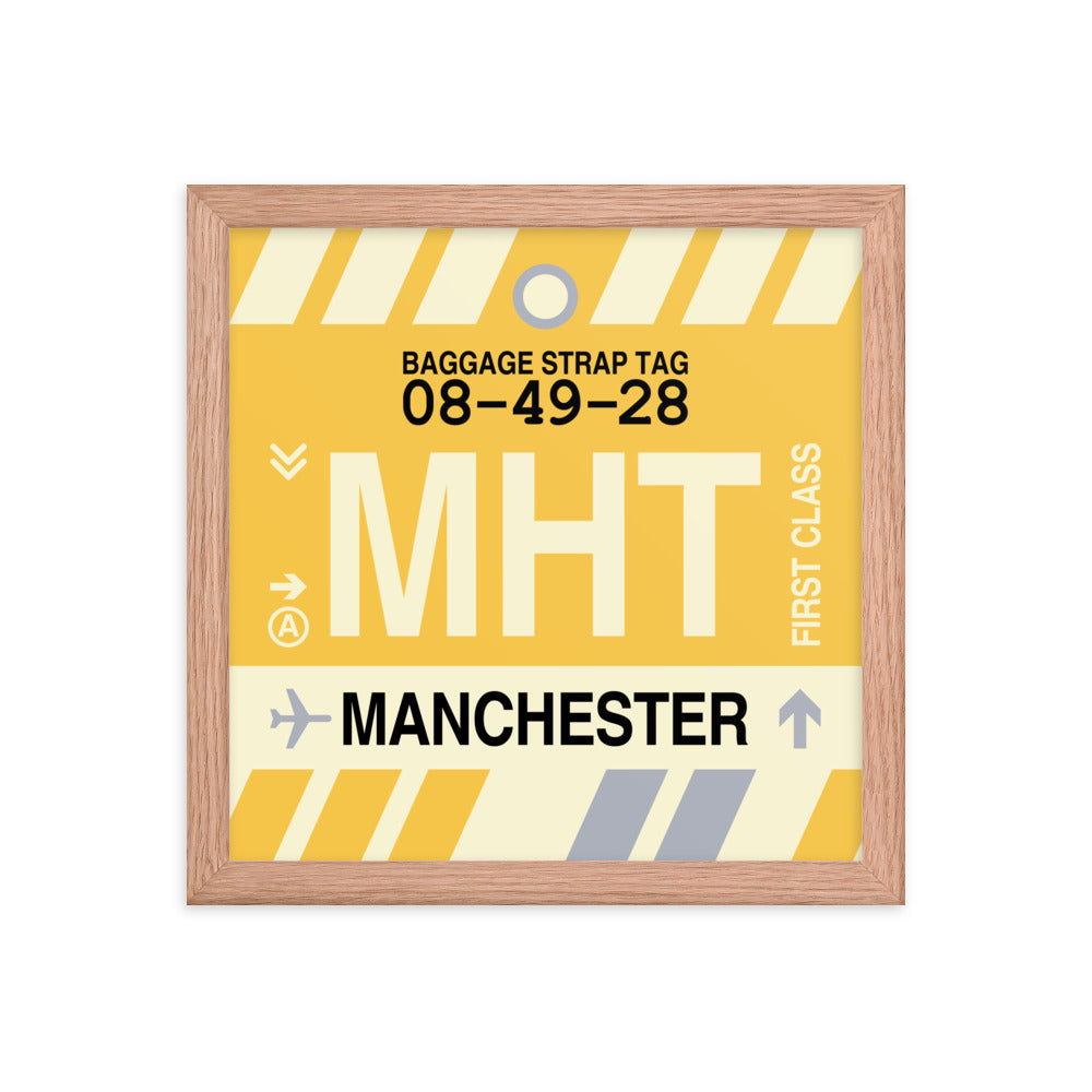 Travel-Themed Framed Print • MHT Manchester • YHM Designs - Image 07