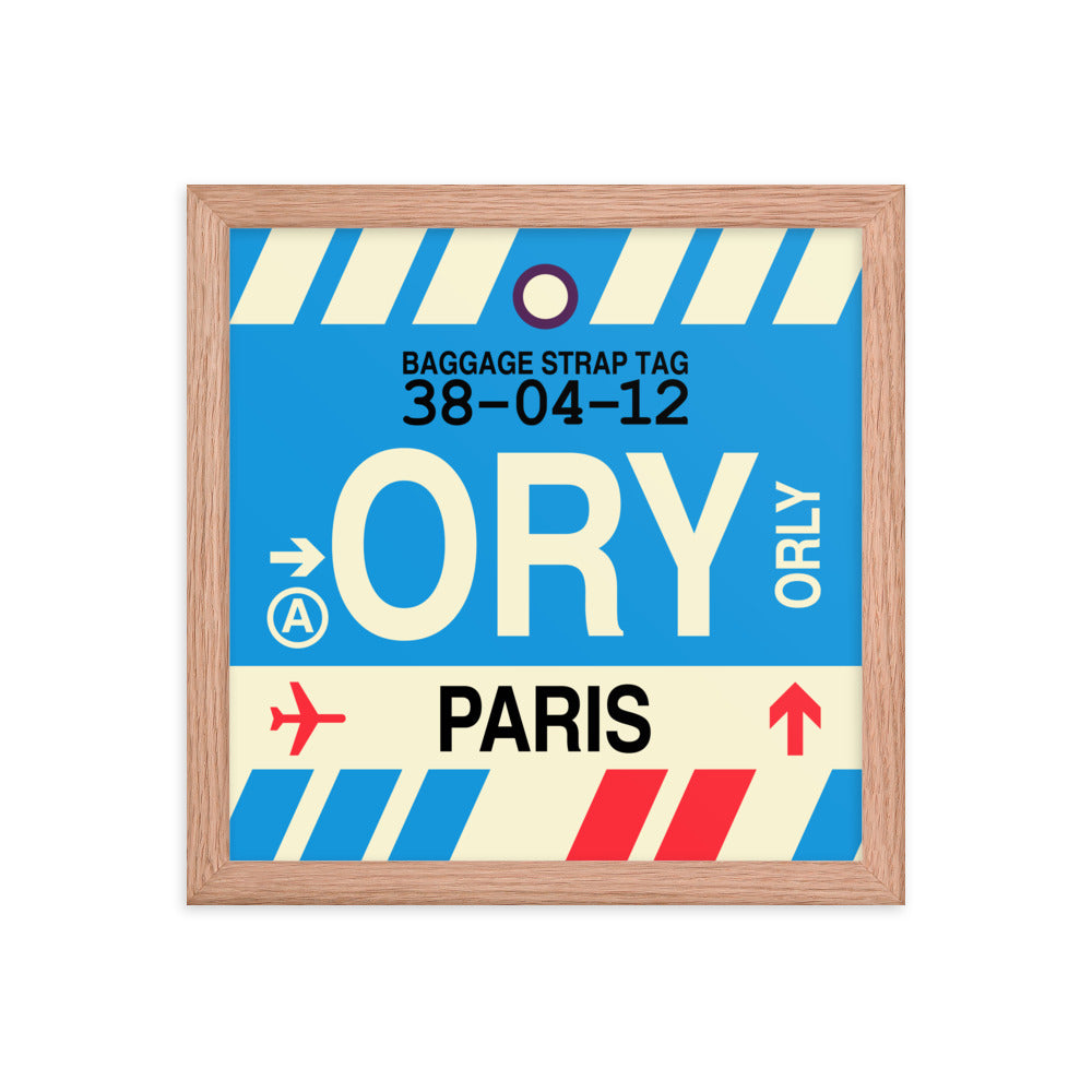 Travel-Themed Framed Print • ORY Paris • YHM Designs - Image 07