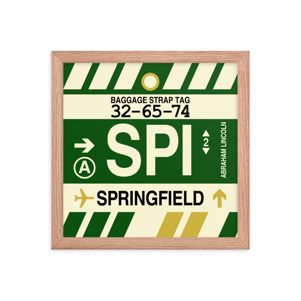 Travel-Themed Framed Print • SPI Springfield • YHM Designs - Image 07