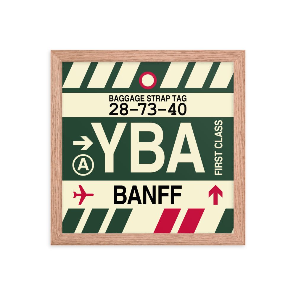 Travel-Themed Framed Print • YBA Banff • YHM Designs - Image 07