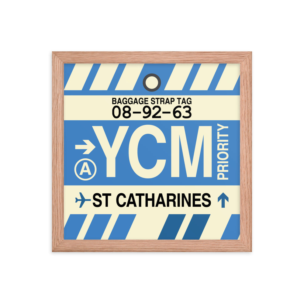 Travel-Themed Framed Print • YCM St. Catharines • YHM Designs - Image 07