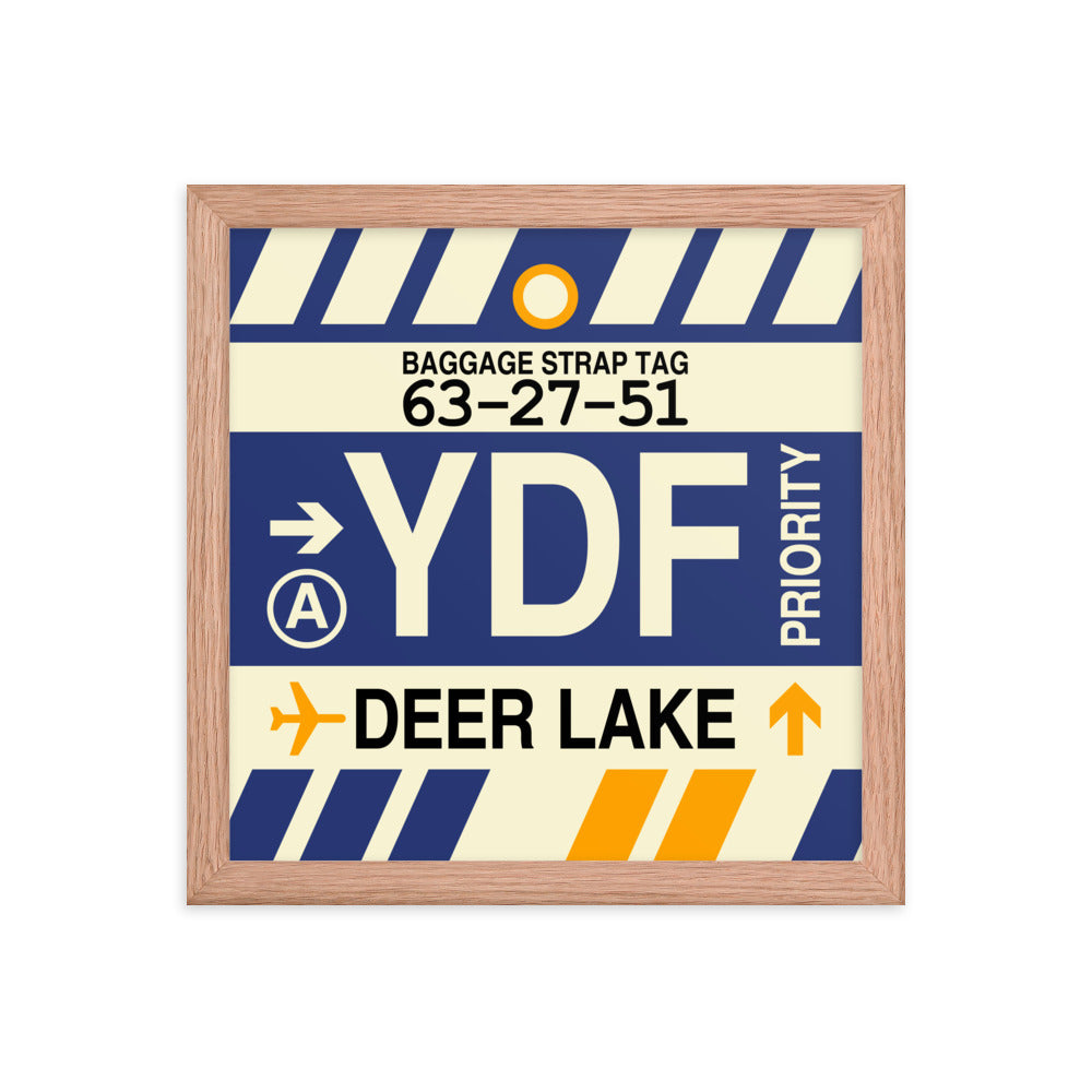 Travel-Themed Framed Print • YDF Deer Lake Souvenir • YHM Designs - Image 07
