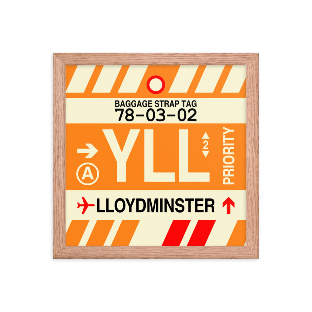 Travel-Themed Framed Print • YLL Lloydminster • YHM Designs - Image 07