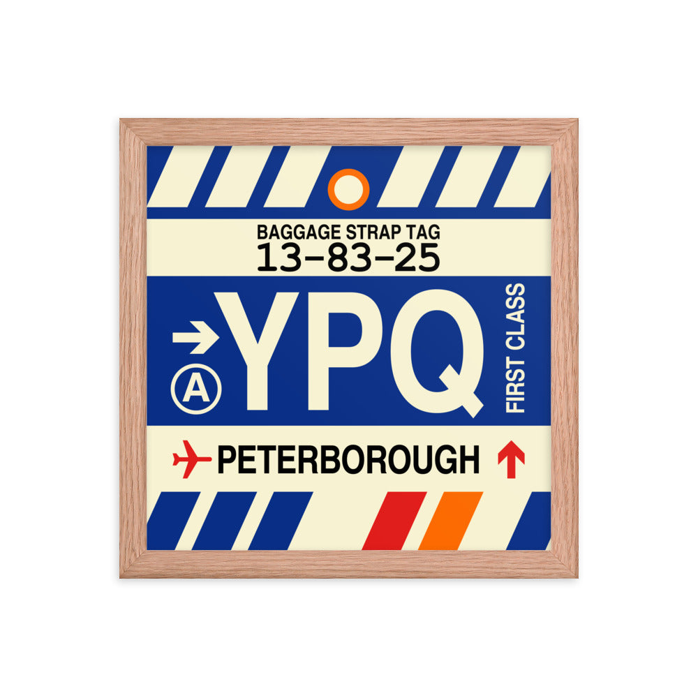 Travel-Themed Framed Print • YPQ Peterborough • YHM Designs - Image 07