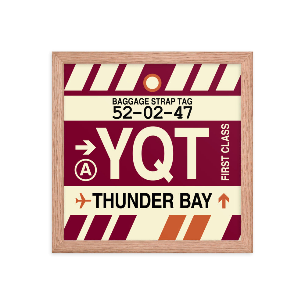 Travel-Themed Framed Print • YQT Thunder Bay • YHM Designs - Image 07