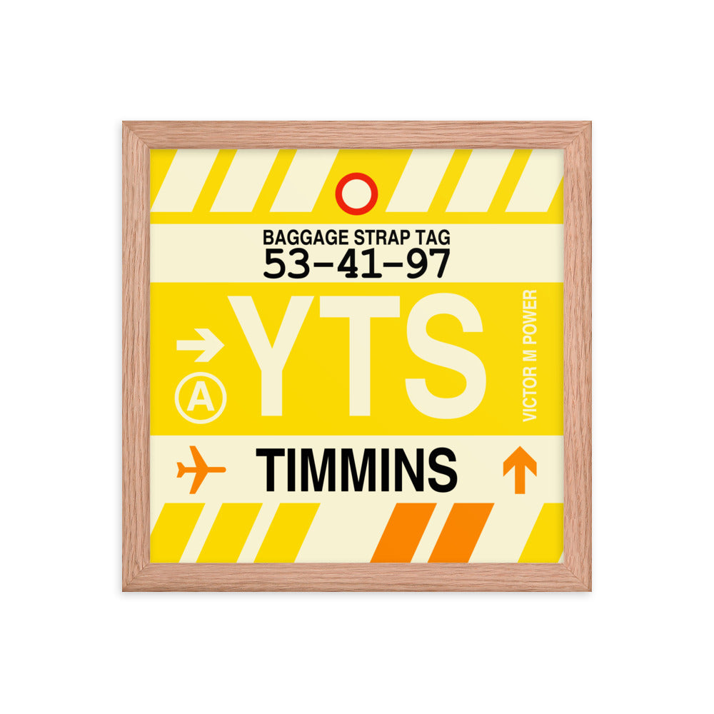 Travel-Themed Framed Print • YTS Timmins • YHM Designs - Image 07