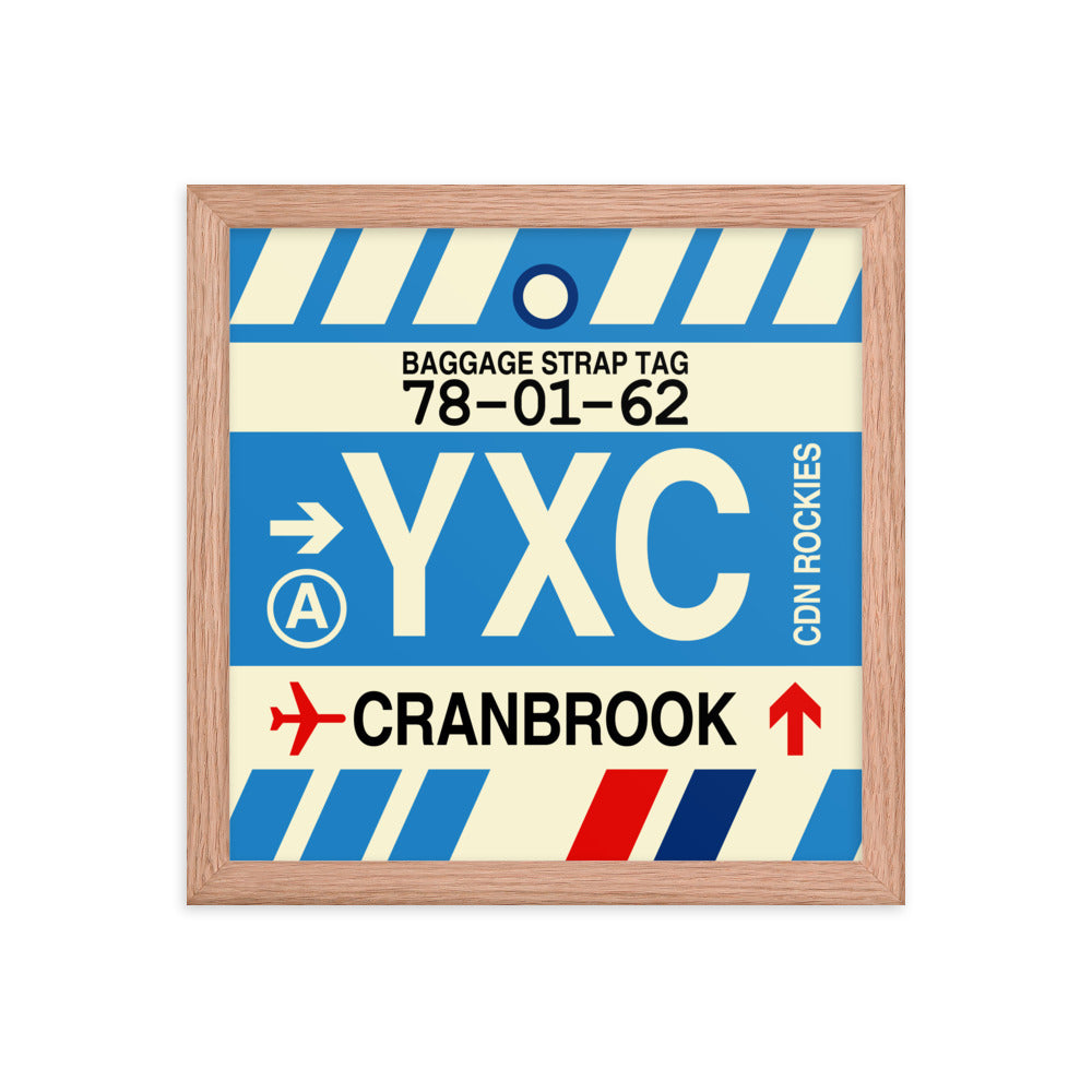 Travel-Themed Framed Print • YXC Cranbrook • YHM Designs - Image 07