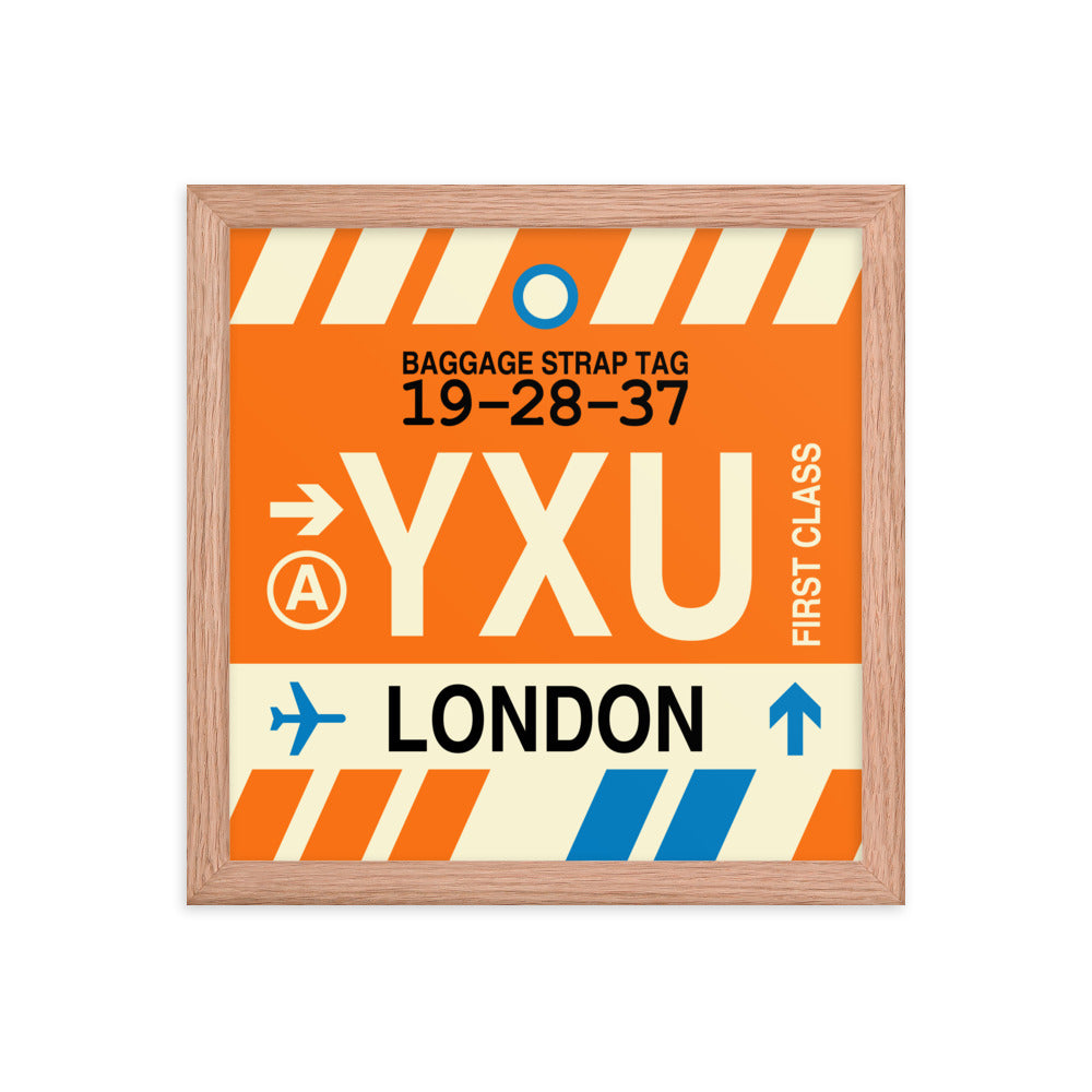 Travel-Themed Framed Print • YXU London • YHM Designs - Image 07