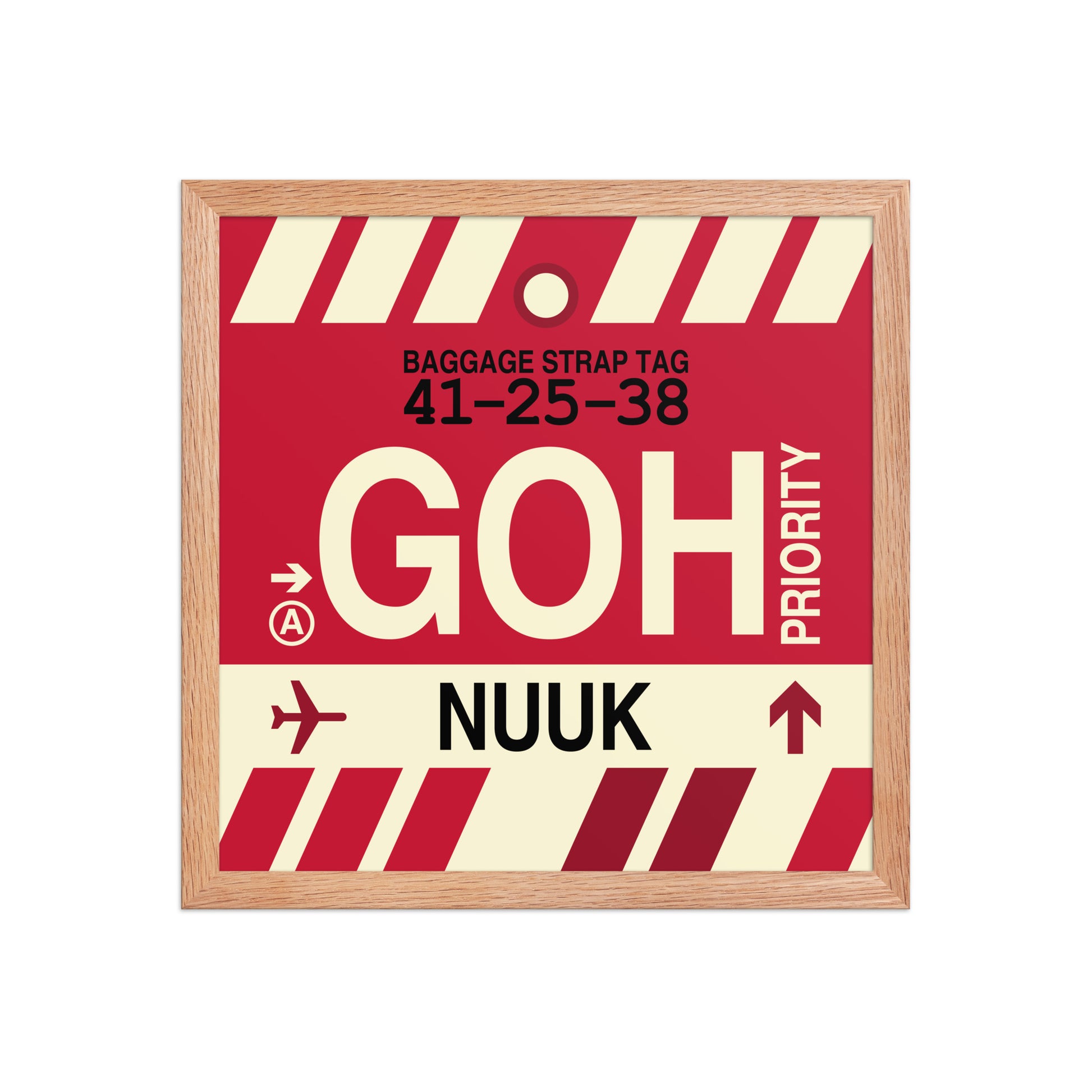 Travel-Themed Framed Print • GOH Nuuk Souvenir • YHM Designs - Image 04