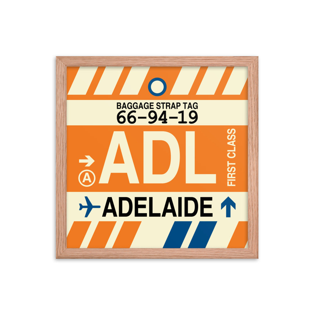 Travel-Themed Framed Print • ADL Adelaide • YHM Designs - Image 08