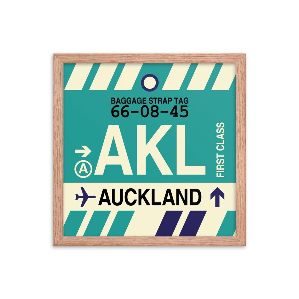 Travel-Themed Framed Print • AKL Auckland • YHM Designs - Image 08