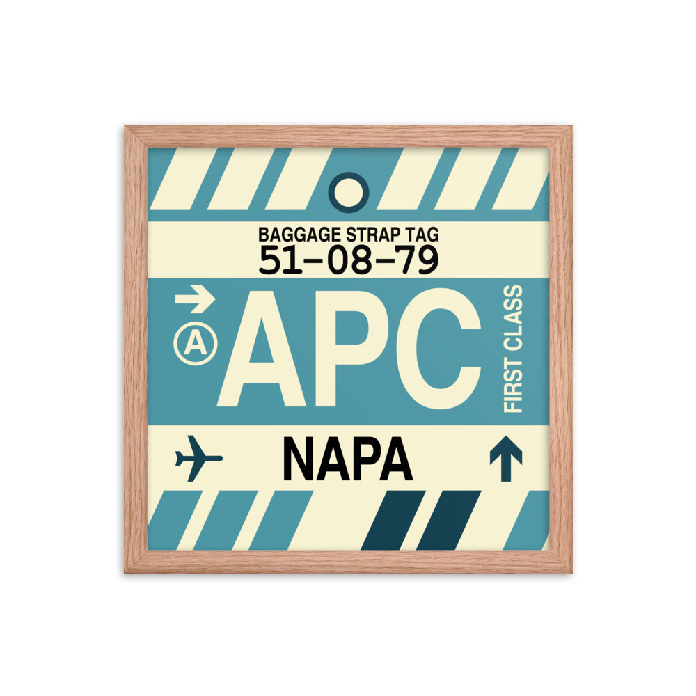 Travel-Themed Framed Print • APC Napa • YHM Designs - Image 08