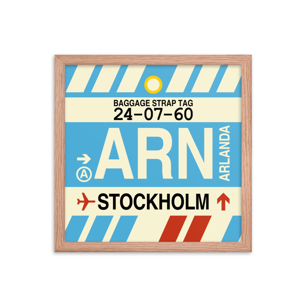 Travel-Themed Framed Print • ARN Stockholm • YHM Designs - Image 08
