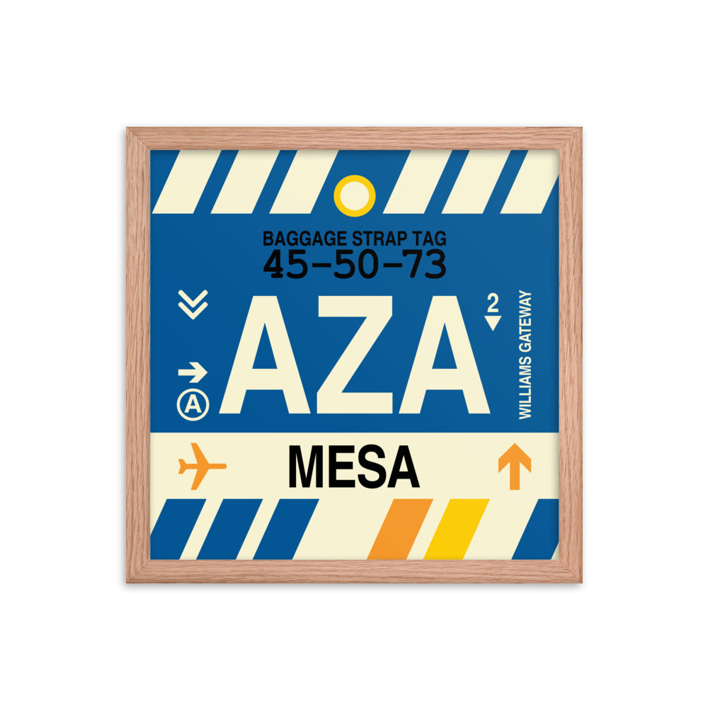 Travel-Themed Framed Print • AZA Mesa • YHM Designs - Image 08