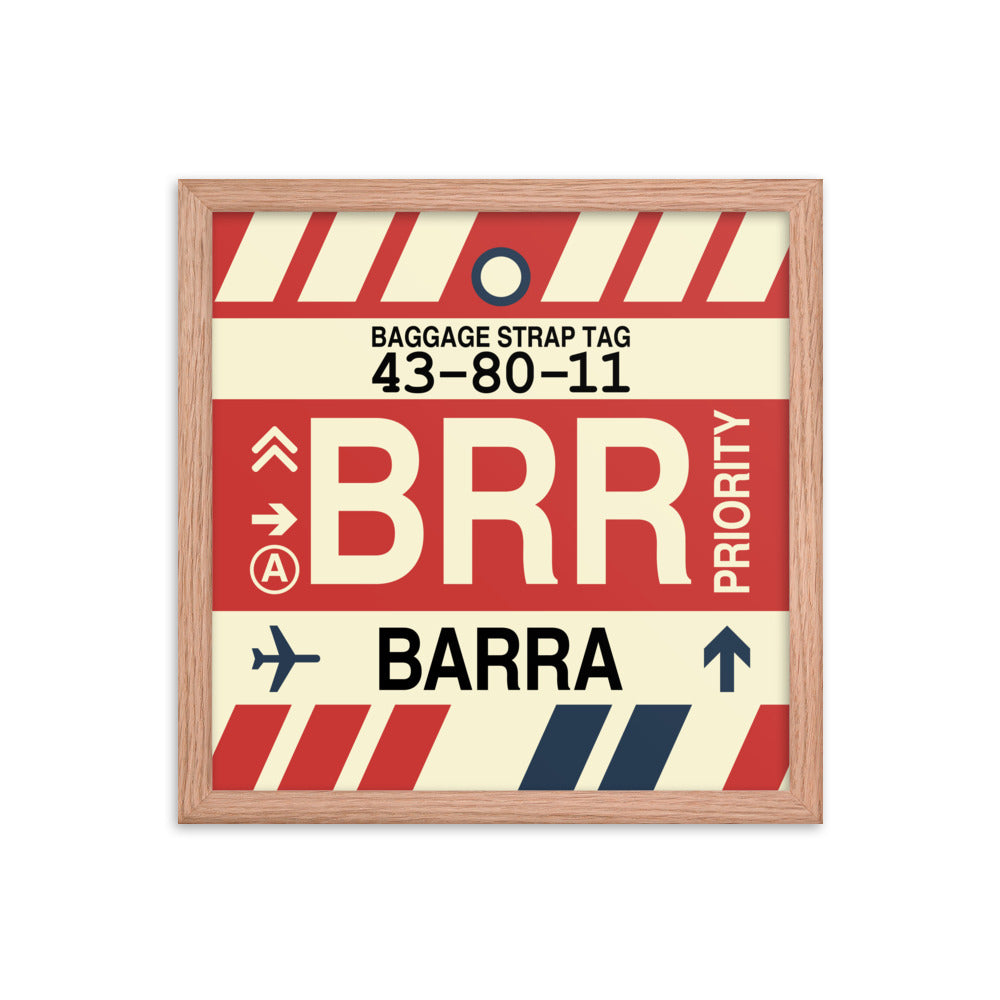 Travel-Themed Framed Print • BRR Barra • YHM Designs - Image 08