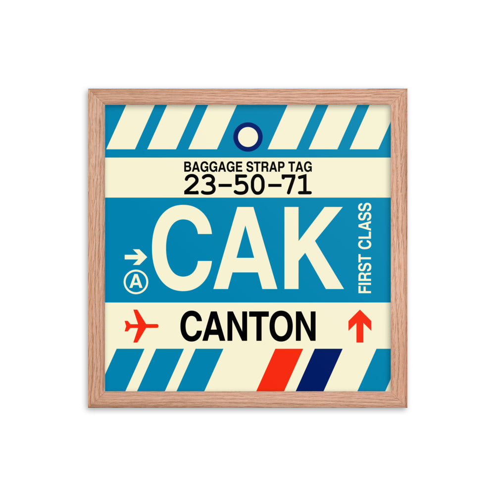 Travel-Themed Framed Print • CAK Canton • YHM Designs - Image 08