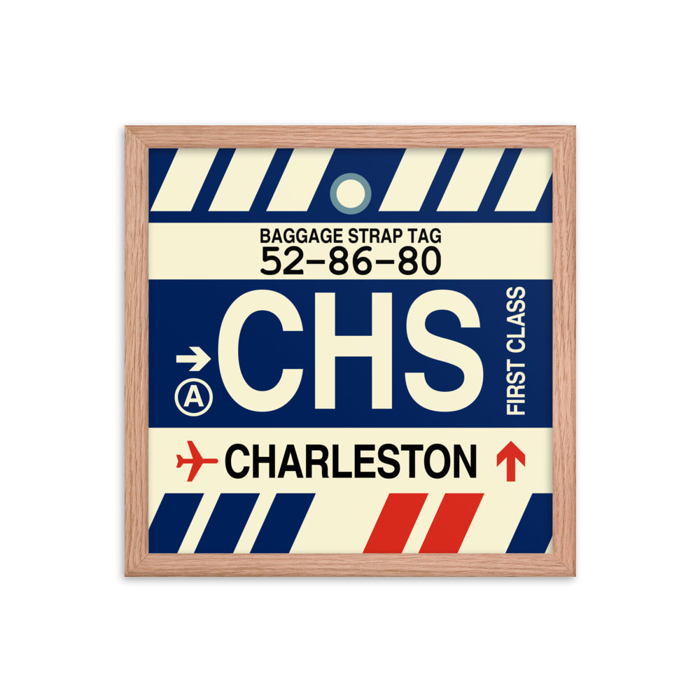 Travel-Themed Framed Print • CHS Charleston • YHM Designs - Image 08