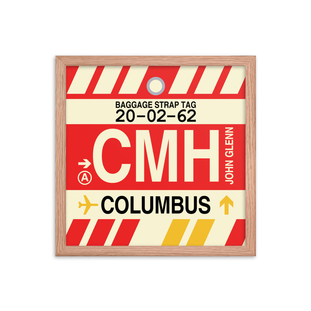 Travel-Themed Framed Print • CMH Columbus • YHM Designs - Image 08