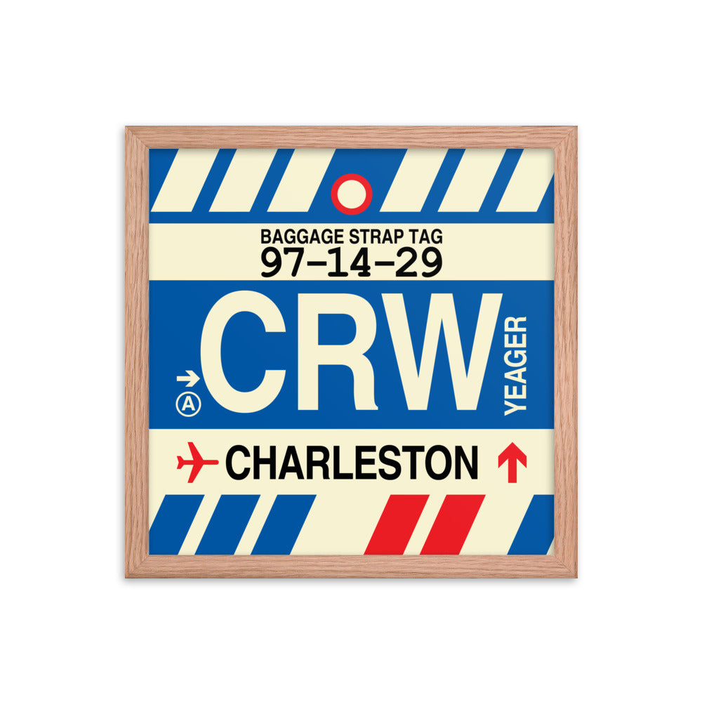 Travel-Themed Framed Print • CRW Charleston • YHM Designs - Image 08