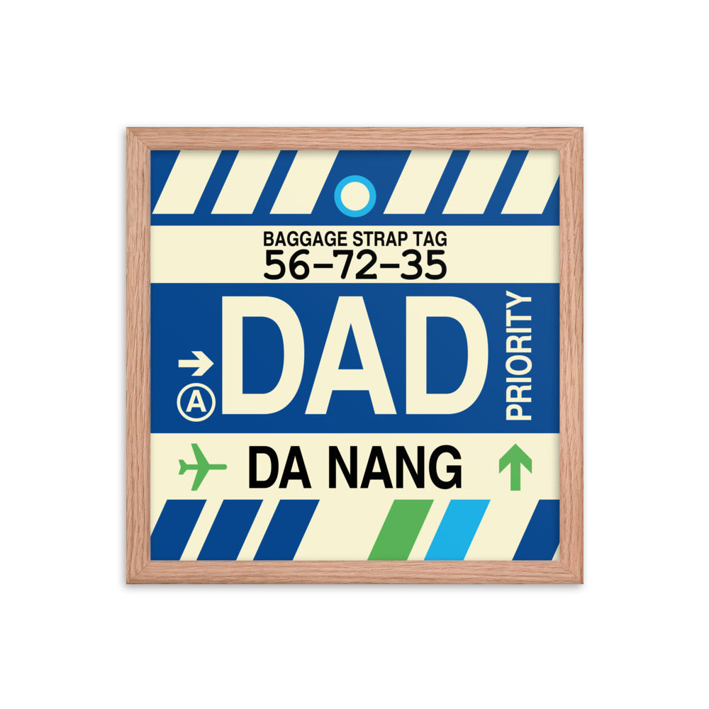 Travel-Themed Framed Print • DAD Da Nang • YHM Designs - Image 08