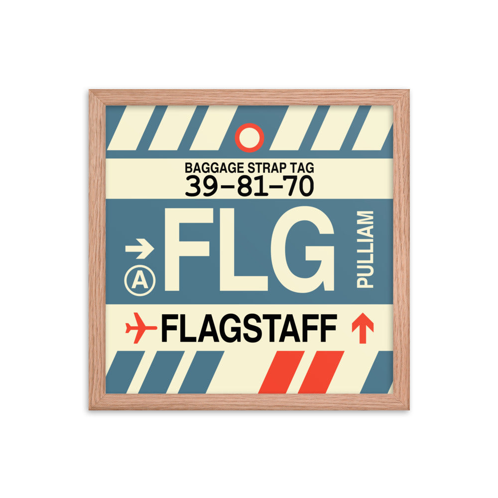 Travel-Themed Framed Print • FLG Flagstaff • YHM Designs - Image 08