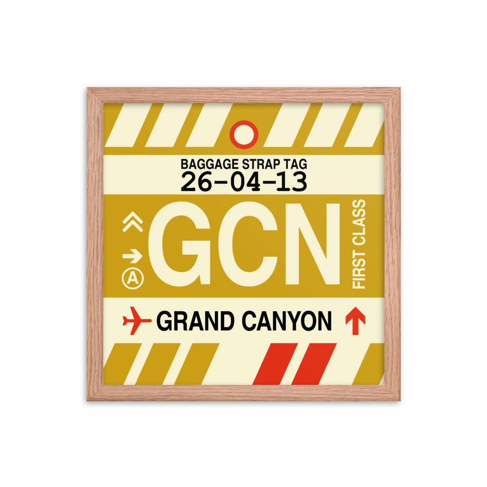 Travel-Themed Framed Print • GCN Grand Canyon • YHM Designs - Image 08