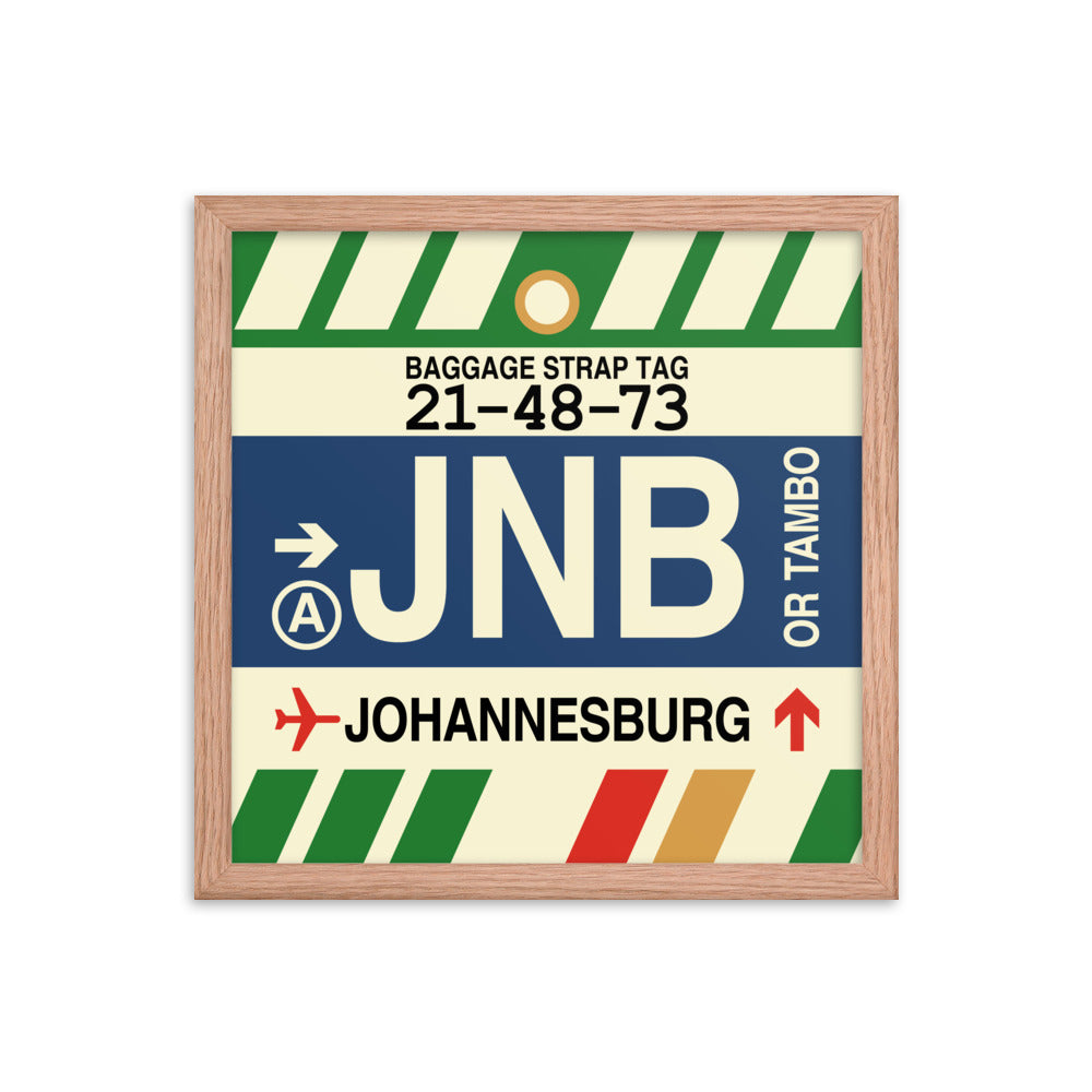 Travel-Themed Framed Print • JNB Johannesburg • YHM Designs - Image 08