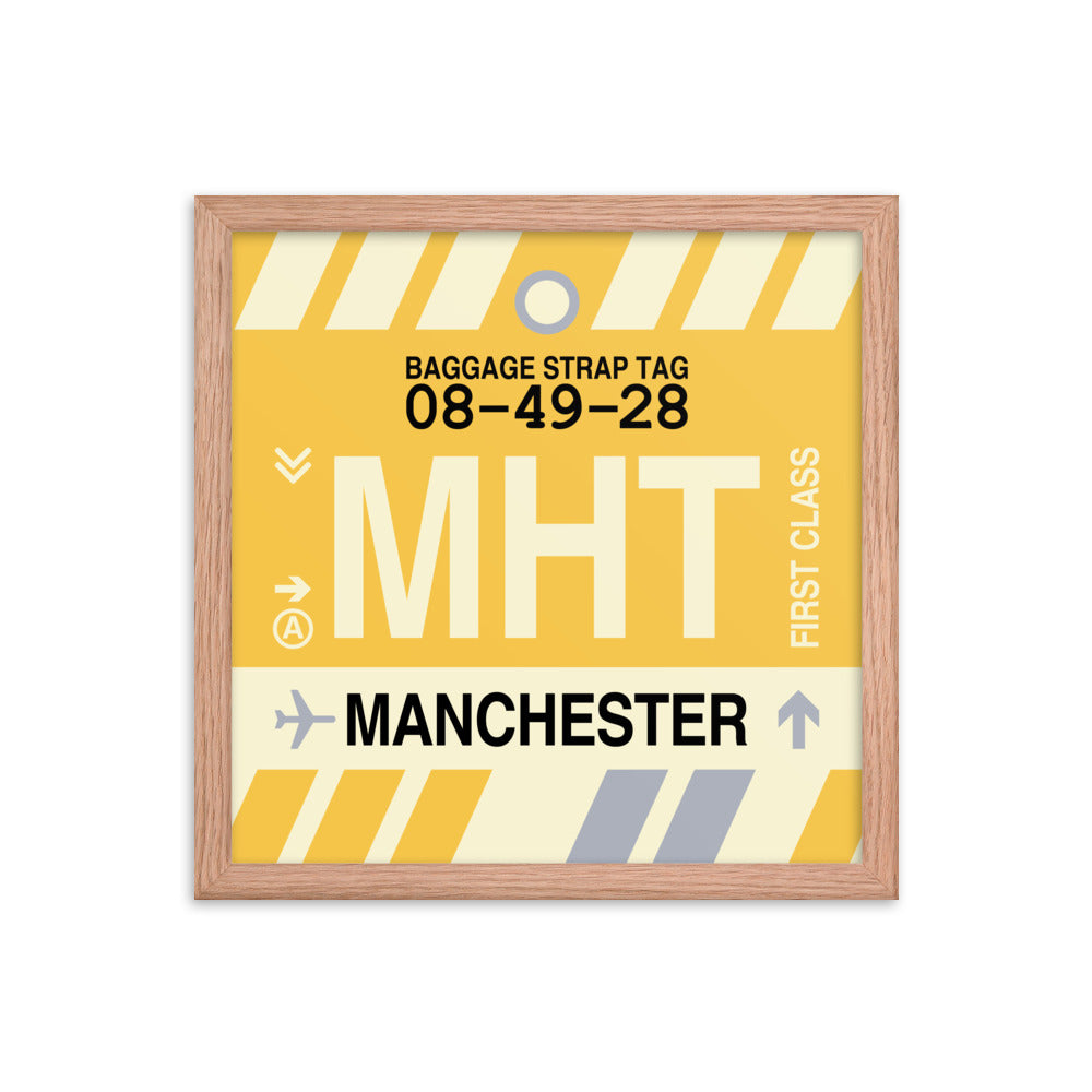 Travel-Themed Framed Print • MHT Manchester • YHM Designs - Image 08