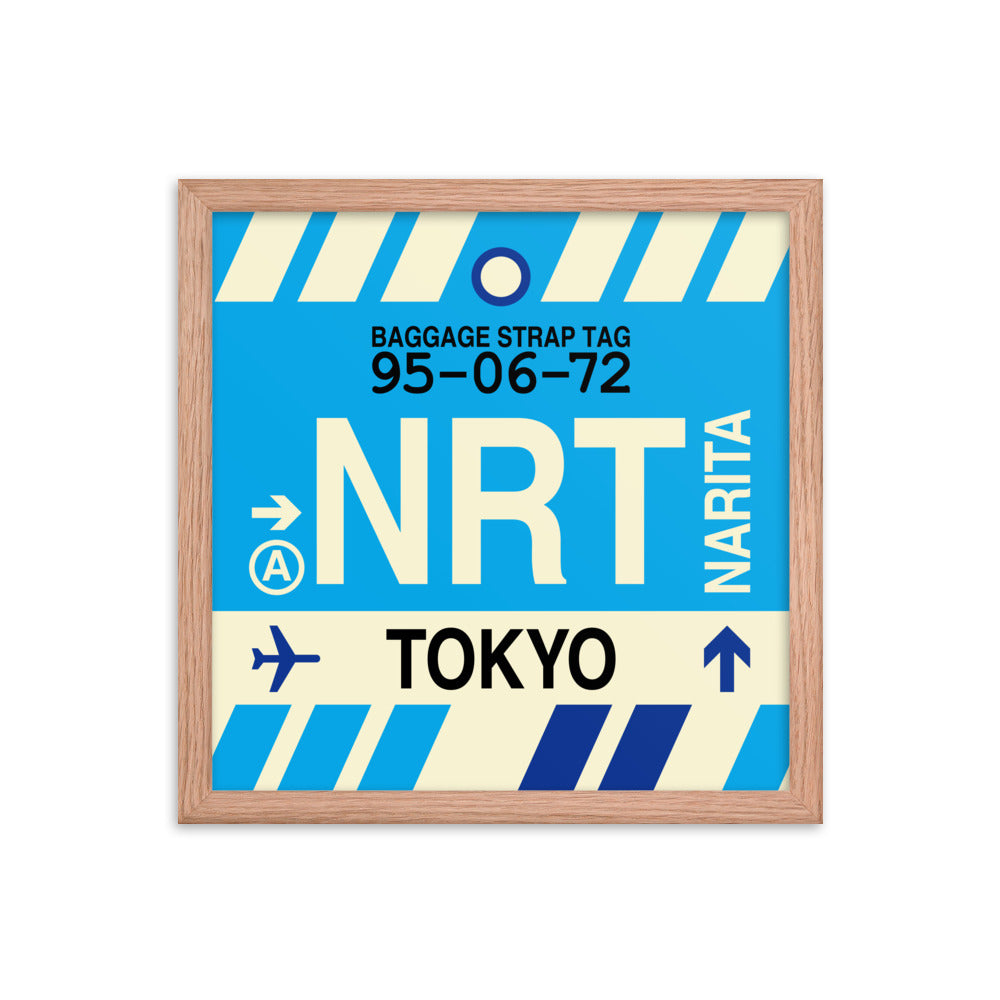 Travel-Themed Framed Print • NRT Tokyo • YHM Designs - Image 08