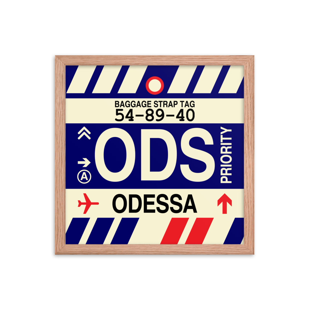 Travel-Themed Framed Print • ODS Odessa Souvenir • YHM Designs - Image 08