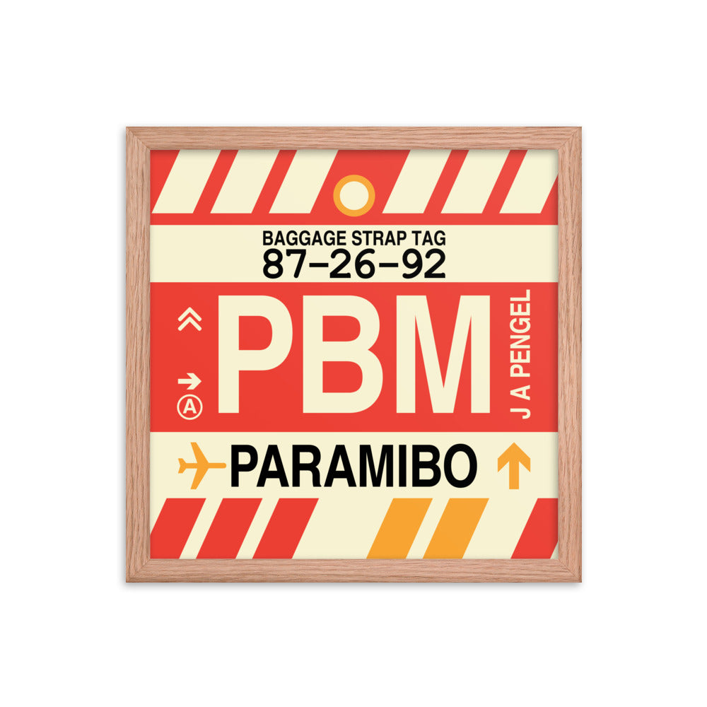 Travel-Themed Framed Print • PBM Paramibo Souvenir • YHM Designs - Image 08