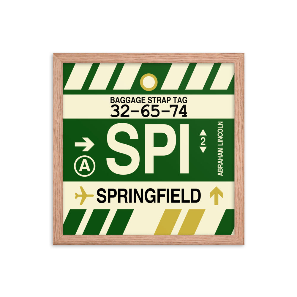 Travel-Themed Framed Print • SPI Springfield • YHM Designs - Image 08