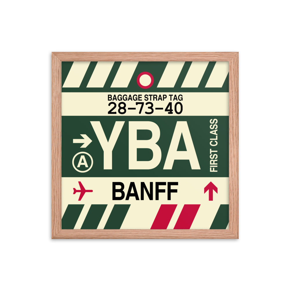 Travel-Themed Framed Print • YBA Banff • YHM Designs - Image 08