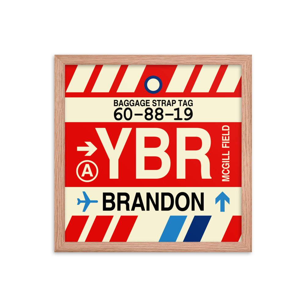 Travel-Themed Framed Print • YBR Brandon • YHM Designs - Image 08
