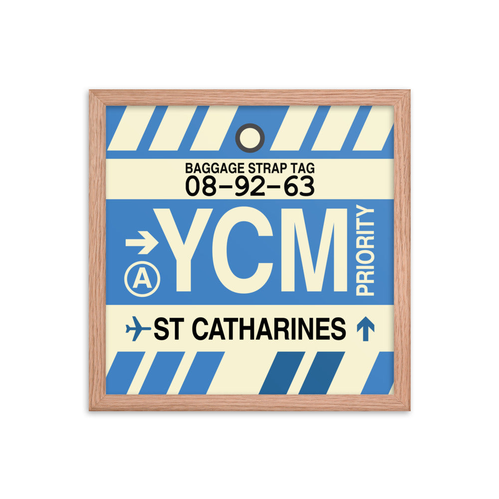 Travel-Themed Framed Print • YCM St. Catharines • YHM Designs - Image 08