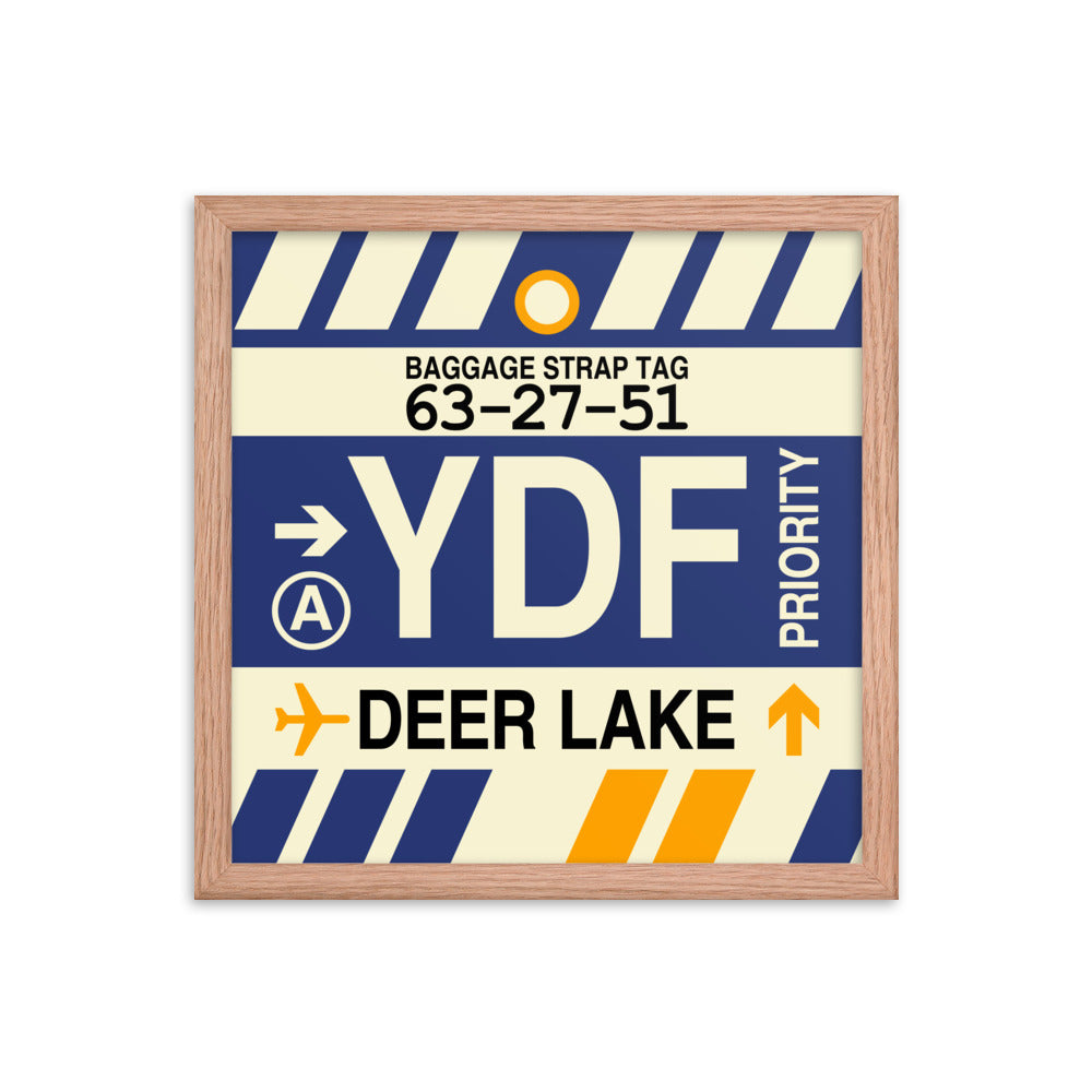 Travel-Themed Framed Print • YDF Deer Lake Souvenir • YHM Designs - Image 08