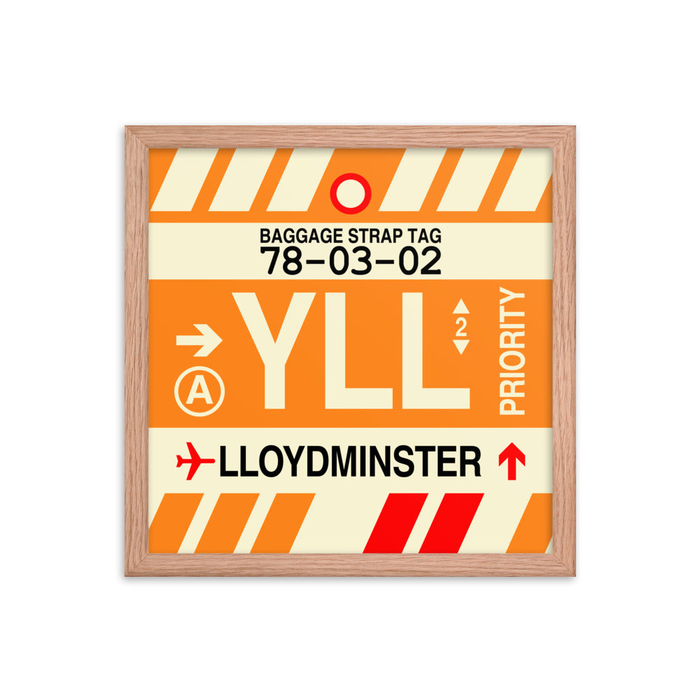 Travel-Themed Framed Print • YLL Lloydminster • YHM Designs - Image 08