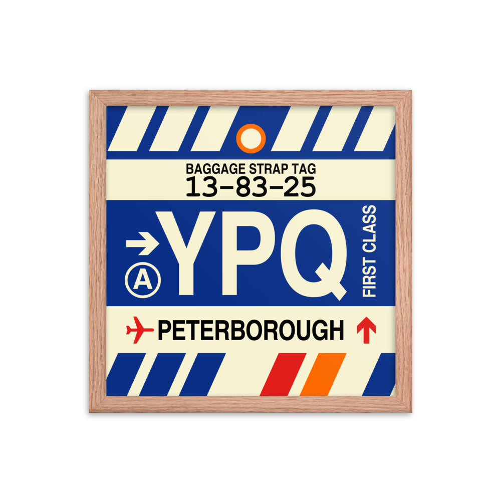 Travel-Themed Framed Print • YPQ Peterborough • YHM Designs - Image 08