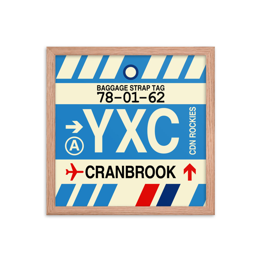 Travel-Themed Framed Print • YXC Cranbrook • YHM Designs - Image 08