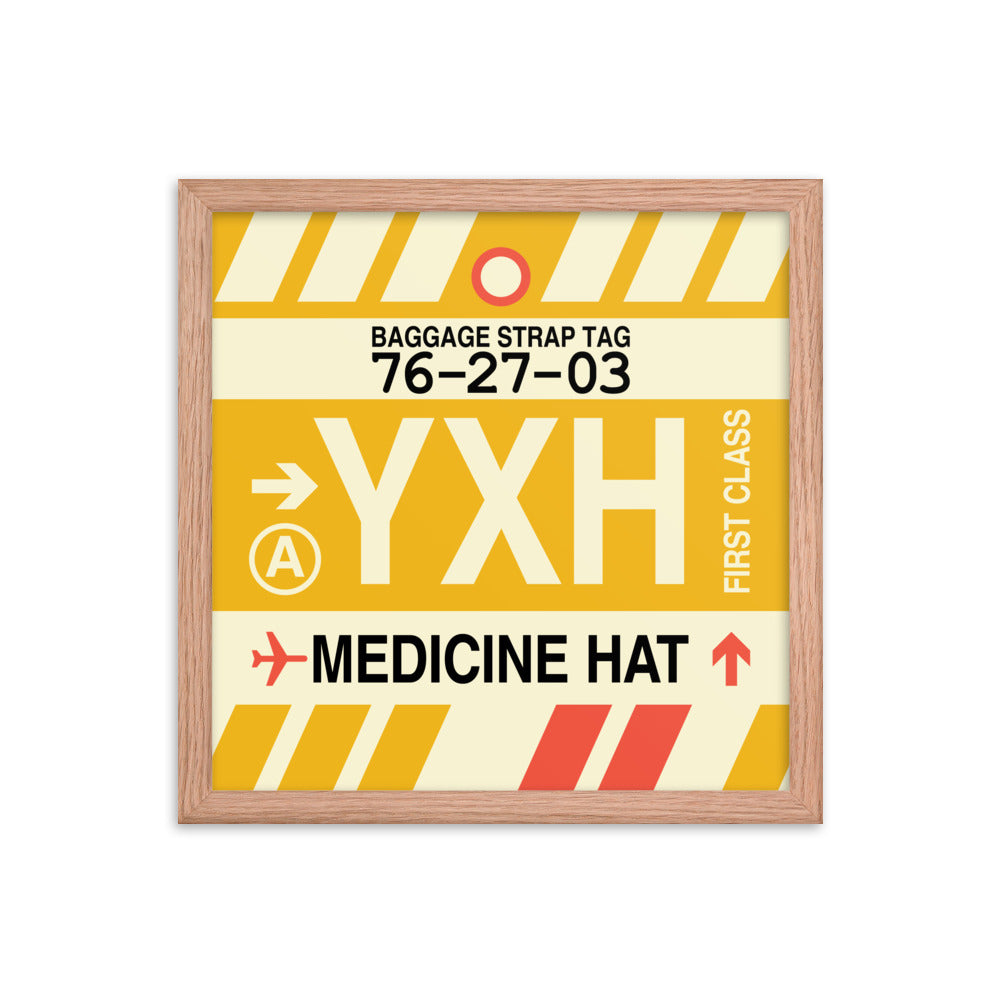 Travel-Themed Framed Print • YXH Medicine Hat • YHM Designs - Image 08