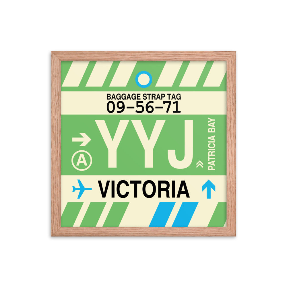 Travel-Themed Framed Print • YYJ Victoria • YHM Designs - Image 08