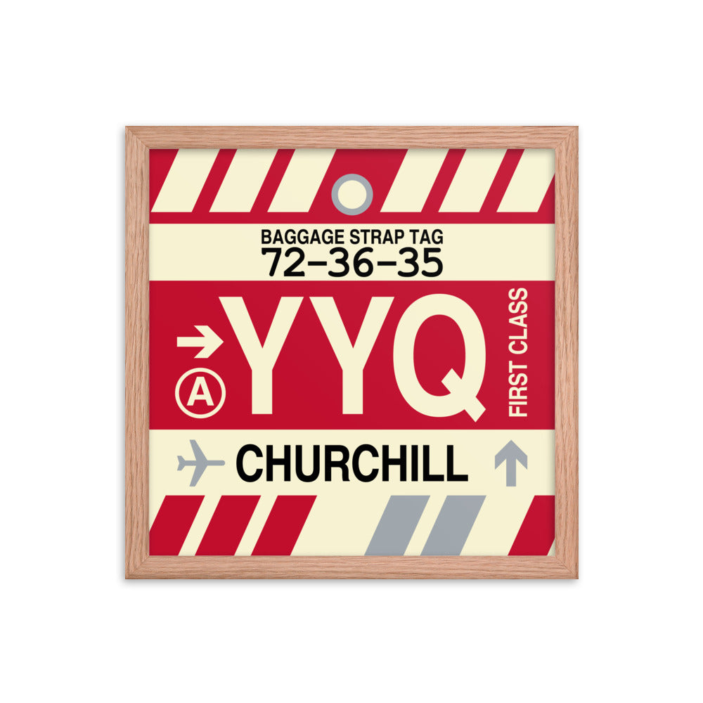 Travel-Themed Framed Print • YYQ Churchill • YHM Designs - Image 08