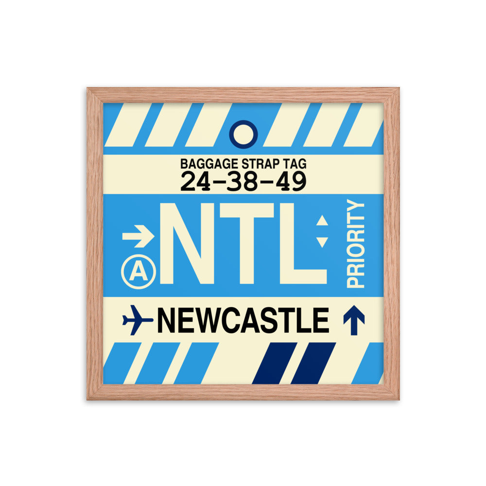 Travel-Themed Framed Print • NTL Newcastle • YHM Designs - Image 08