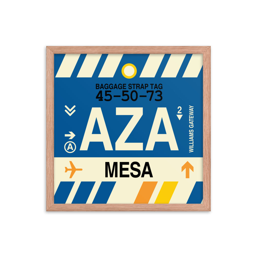 Travel-Themed Framed Print • AZA Mesa • YHM Designs - Image 09