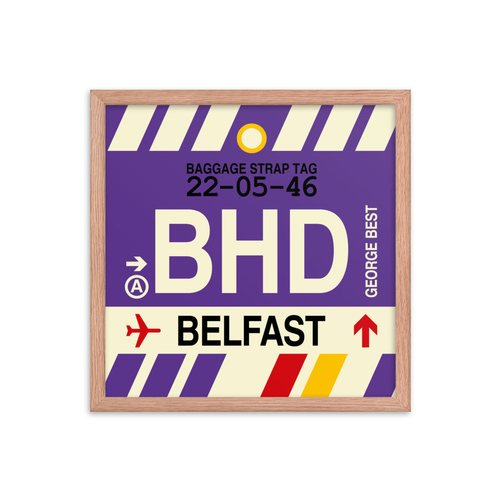 Travel-Themed Framed Print • BHD Belfast • YHM Designs - Image 09