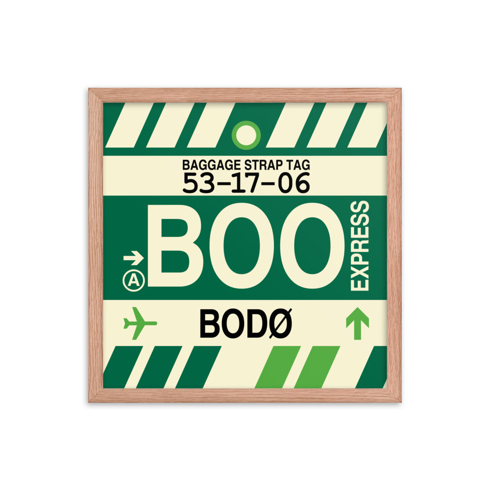 Travel-Themed Framed Print • BOO Bodo • YHM Designs - Image 09