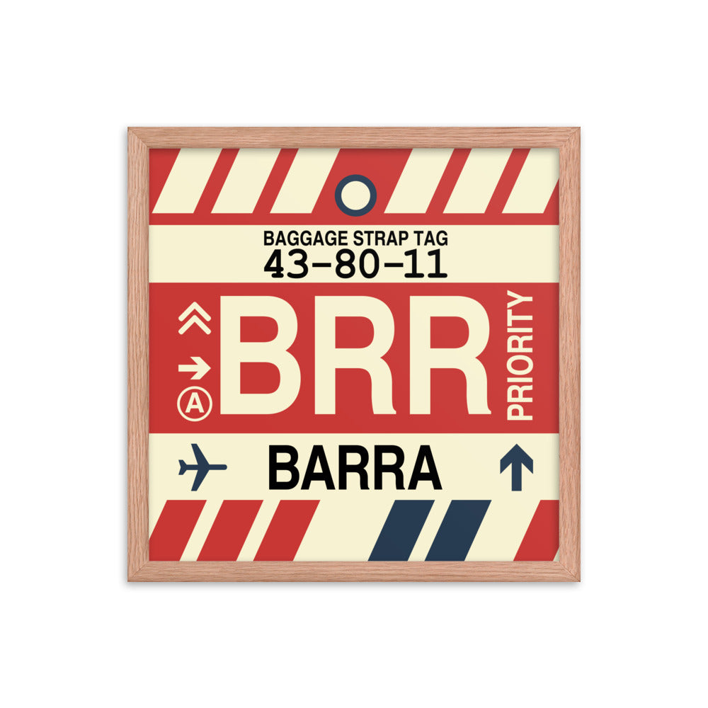 Travel-Themed Framed Print • BRR Barra • YHM Designs - Image 09